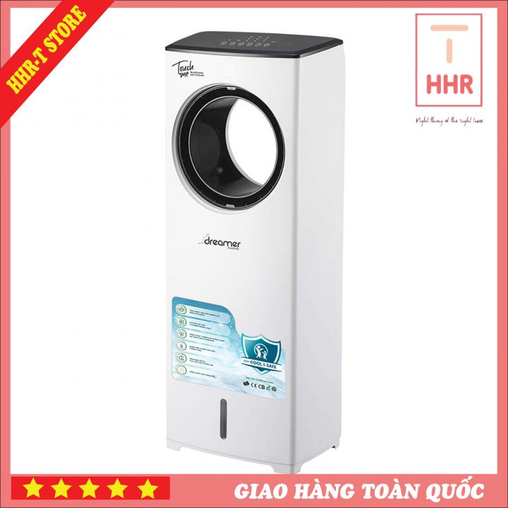 Quạt điều hòa không cánh Dreamer DHA-ACB111W bình chứa nước 4.5L, 3 tốc độ quạt và 3 chế độ gió