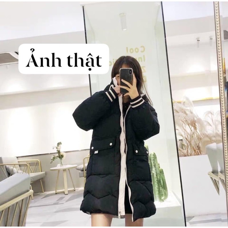 Áo Khoác Nữ Áo Phao Dáng Dài Quảng Châu CAM KẾT LOẠI 1 K2BK3B | BigBuy360 - bigbuy360.vn