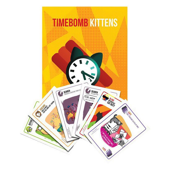 Thẻ bài Timebomb Kittens - Mèo Nổ Bản Mở Rộng #4  Tpro