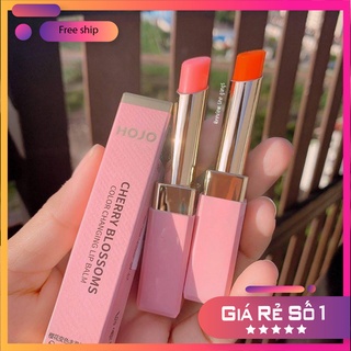 Son Dưỡng Có Màu HOJO Cherry Blossom Dưỡng Môi Mềm Mịn