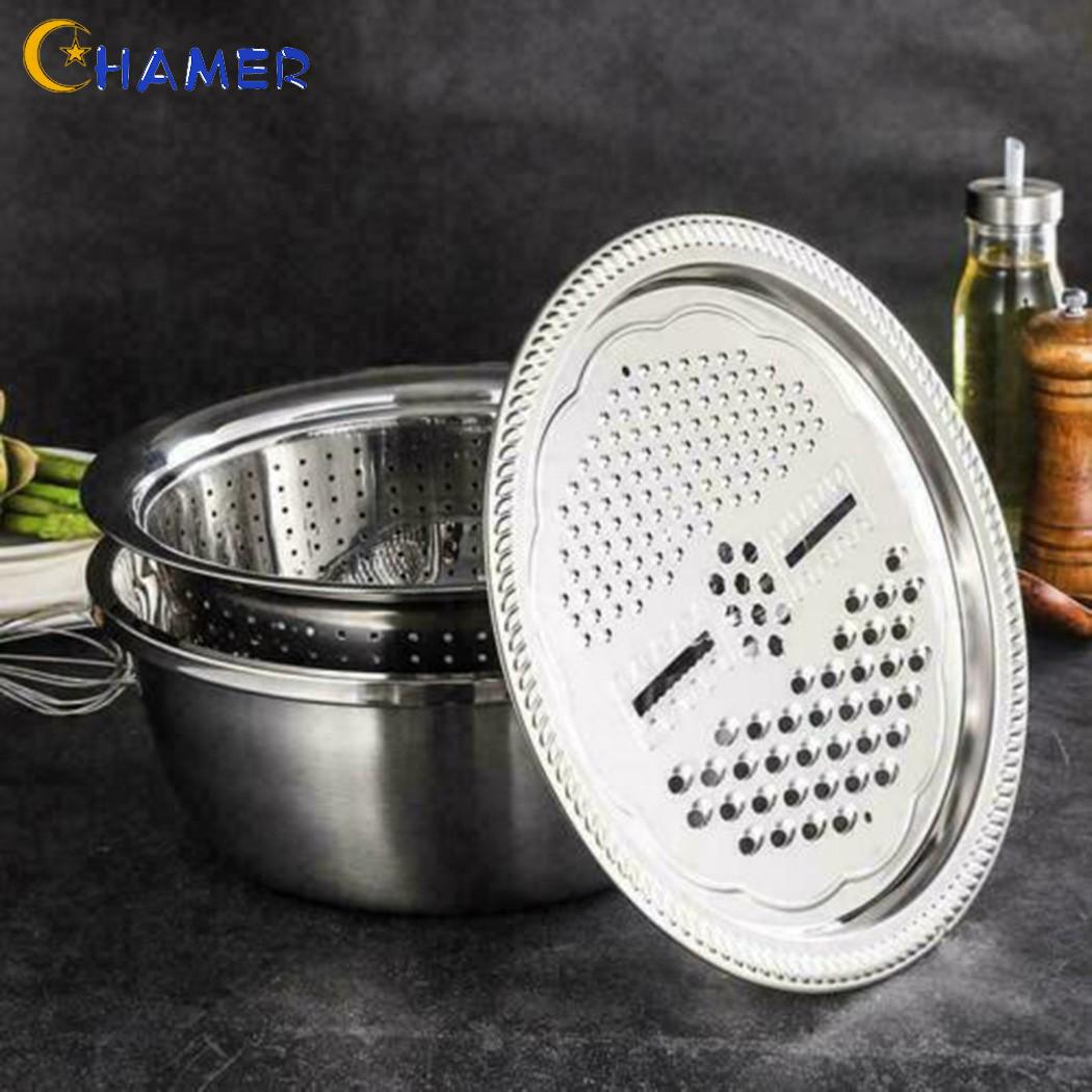 Washing Basin Cheese Dining Filter/grater/bowl Household Stainless Steel