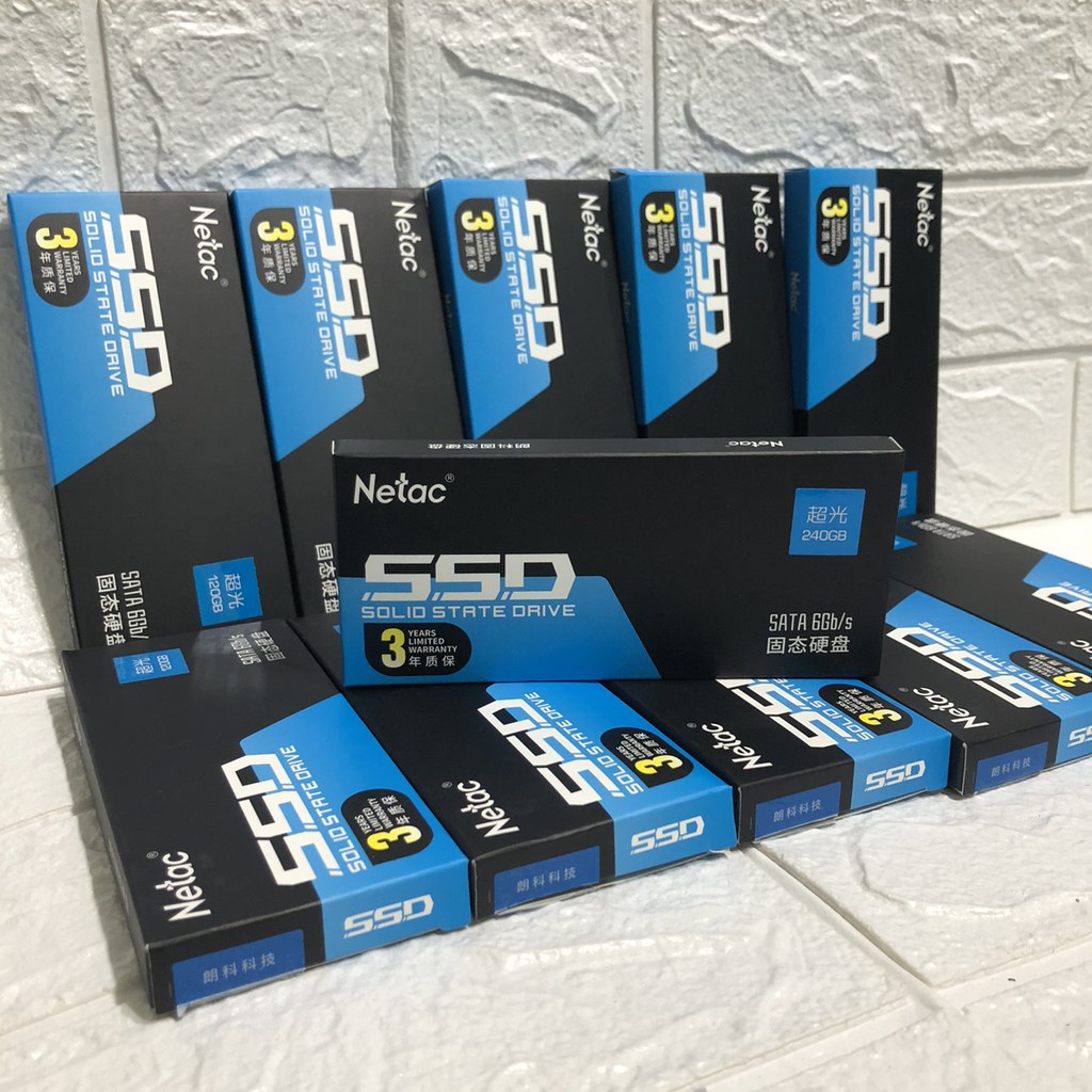 SSD NETAC 120GB N500S Ổ Cứng Chính Hãng Đọc Ghi Tốc Độ Cao, Ổ Cứng SSD Bảo Hành 36 Tháng
