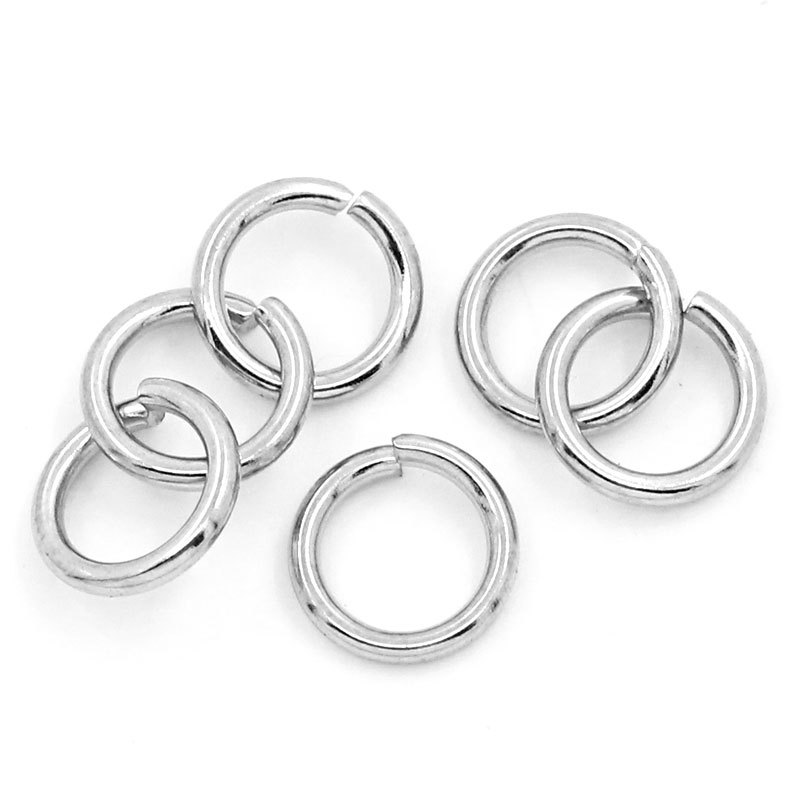 Bộ 200 Vòng Thép Không Gỉ 304 3 / 4 / 5 / 6 / 7 / 8 / 10mm