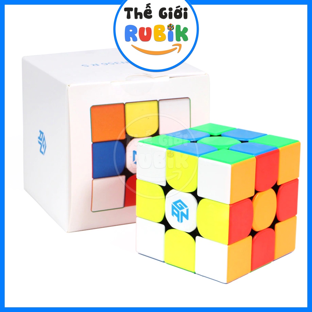 Rubik GAN RS 3x3 Cube | Rubic GAN 356 RS M Stickerless Mod Nam Châm Chính Hãng GAN CUBE | Thế Giới Rubik