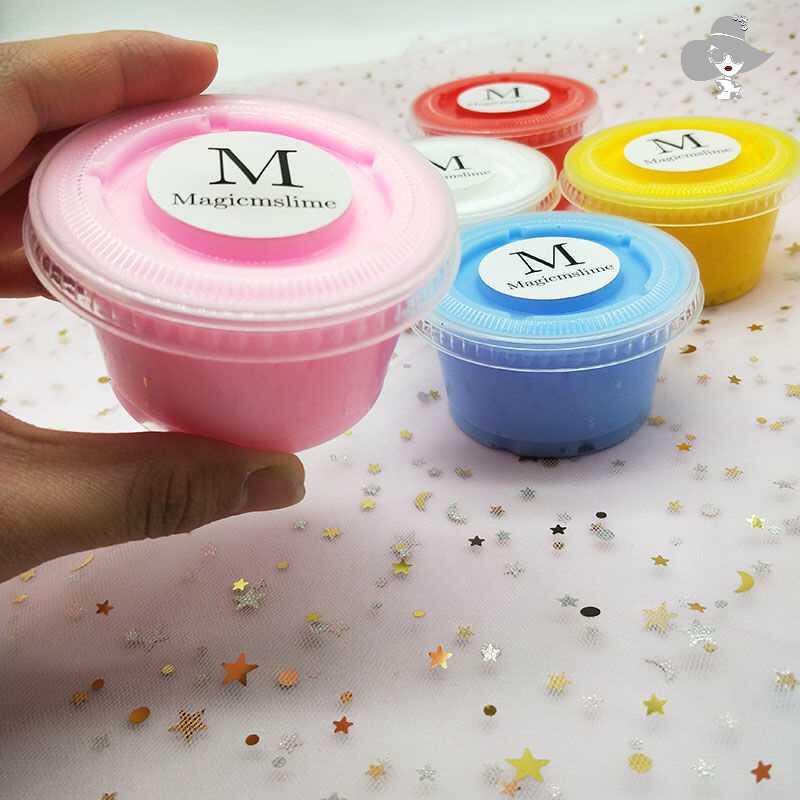 Slime mây basic cầu vồng M Magicmsmlime dẻo cao cấp - Đồ chơi cho bé sáng tạo giảm stress