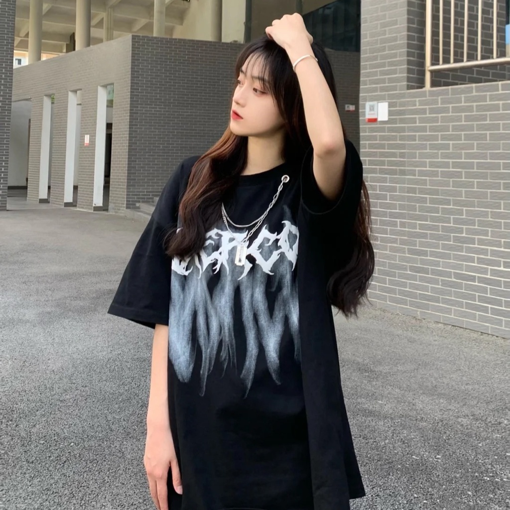Áo Thun nữ tay lỡ  áo phông  form rộng unisex tay ngắn Mùa Hè Dáng Rộng Tay Cộc Phong Cách Hàn Quốc Thời Trang  Cho Nữ