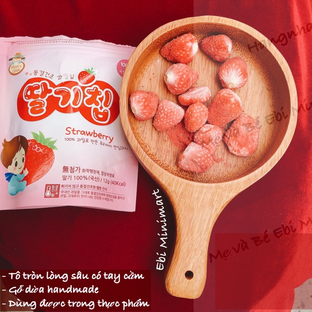 Trái cây/hoa quả khô sấy lạnh Hàn quốc cho bé ăn dặm