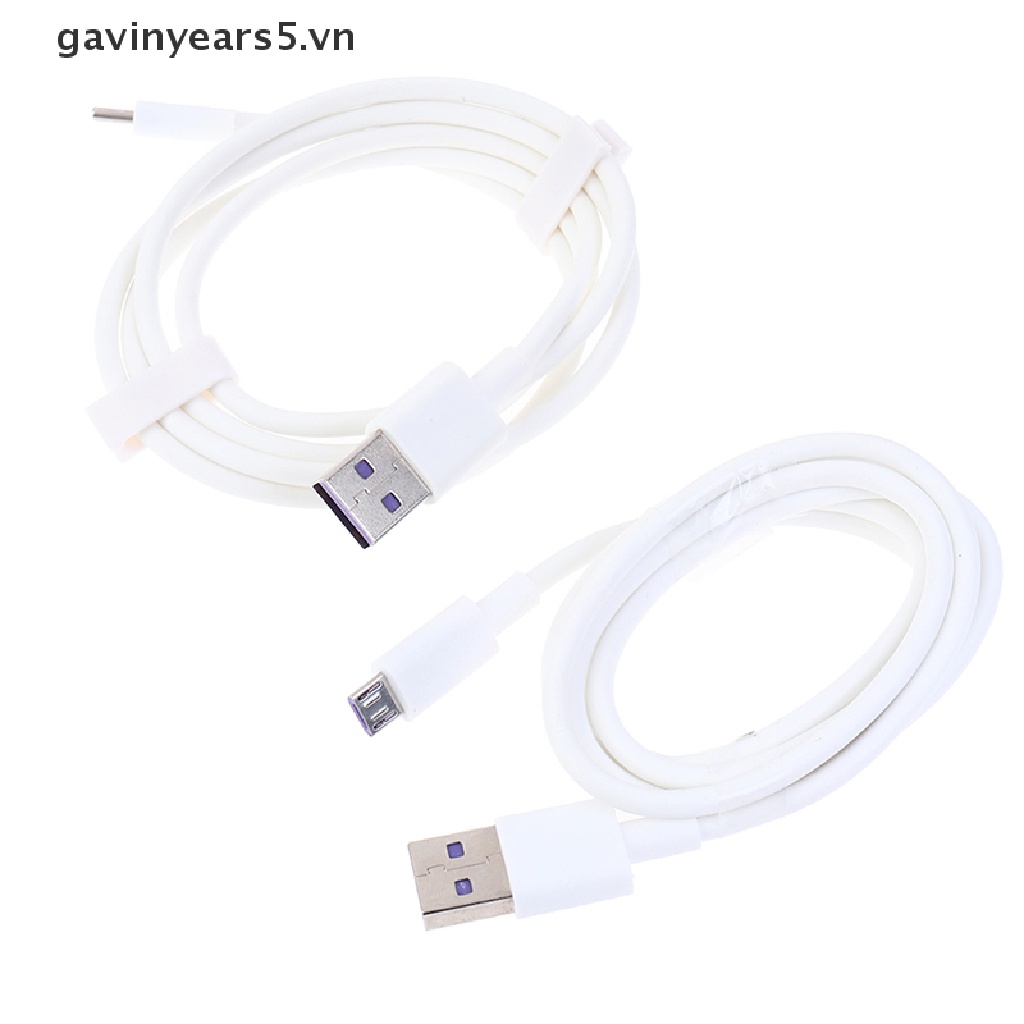 Dây Cáp Sạc Đồng Bộ Dữ Liệu Micro USB / Type-c 5A Cho Android