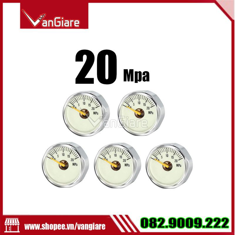 Đồng hồ đo áp suất 20Mpa