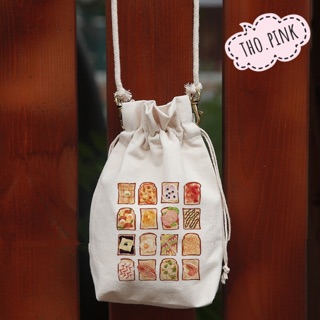 Túi tote vintage túi vải order