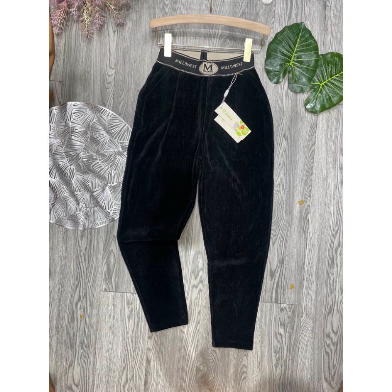 quần baggy nhung tăm cao cấp loại 1