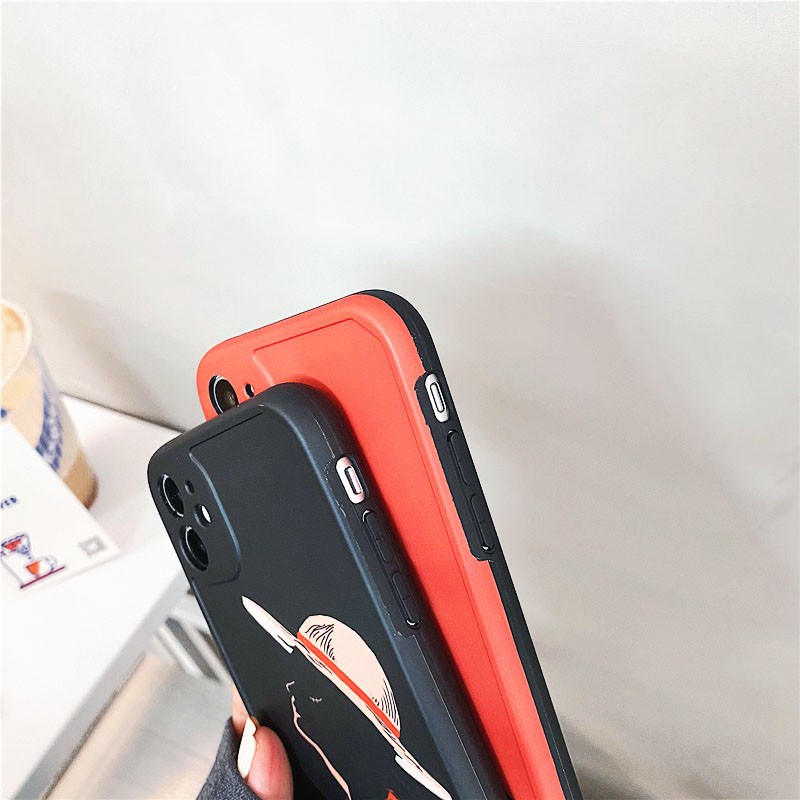 Ốp lưng iphone Kaizoku IMD dày dặn viền nổi 6/6plus/6s/6splus/7/7plus/8/8plus/x/xr/xs/11/12/13/pro/max/plus/promax | BigBuy360 - bigbuy360.vn