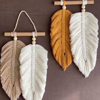 Mành lá macrame Mix1 decor, trang trí nhà cửa