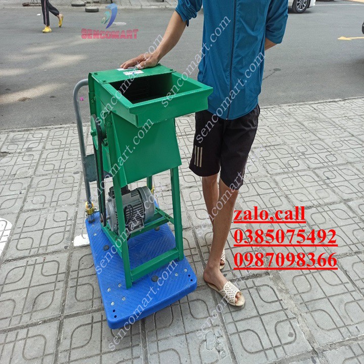 Khung máy tách hạt ngô khô chuyên dùng motor 1kw-1,5kw