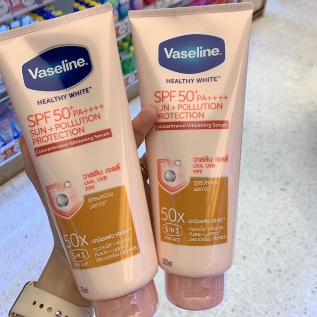 (Săn sale) Dưỡng da Vaseline 4x, 10x, 30x , 50x hàng Thái Lan