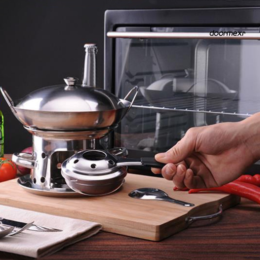 Bếp Cồn Inox Bỏ Túi Tiện Lợi Cho Hoạt Động Cắm Trại Ngoài Trời