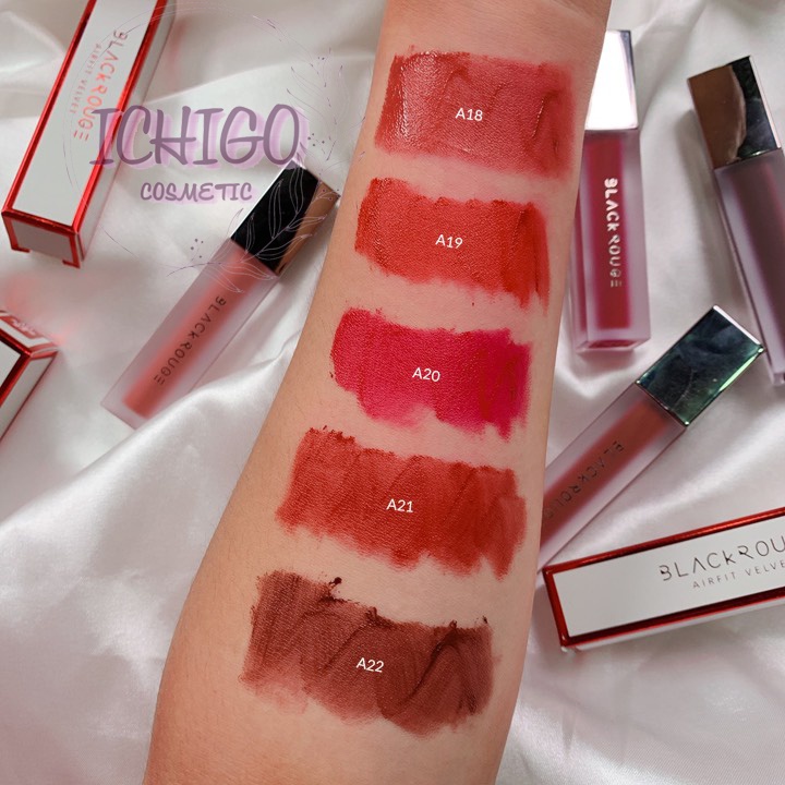 Black Rouge, son Black Rouge Air Fit Velvet Tint Version 4 Bad Rose, son kem lì Black Rouge