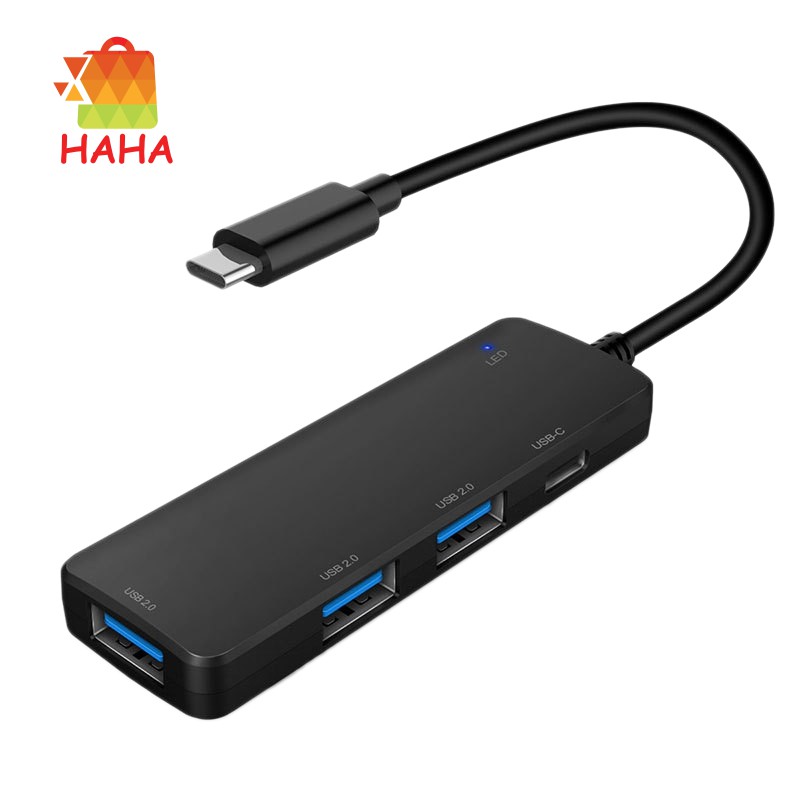 Hub Chuyển Đổi 4 Cổng Usb C Sang Usb 2.0 Cho Pc Laptop Macbook Pro