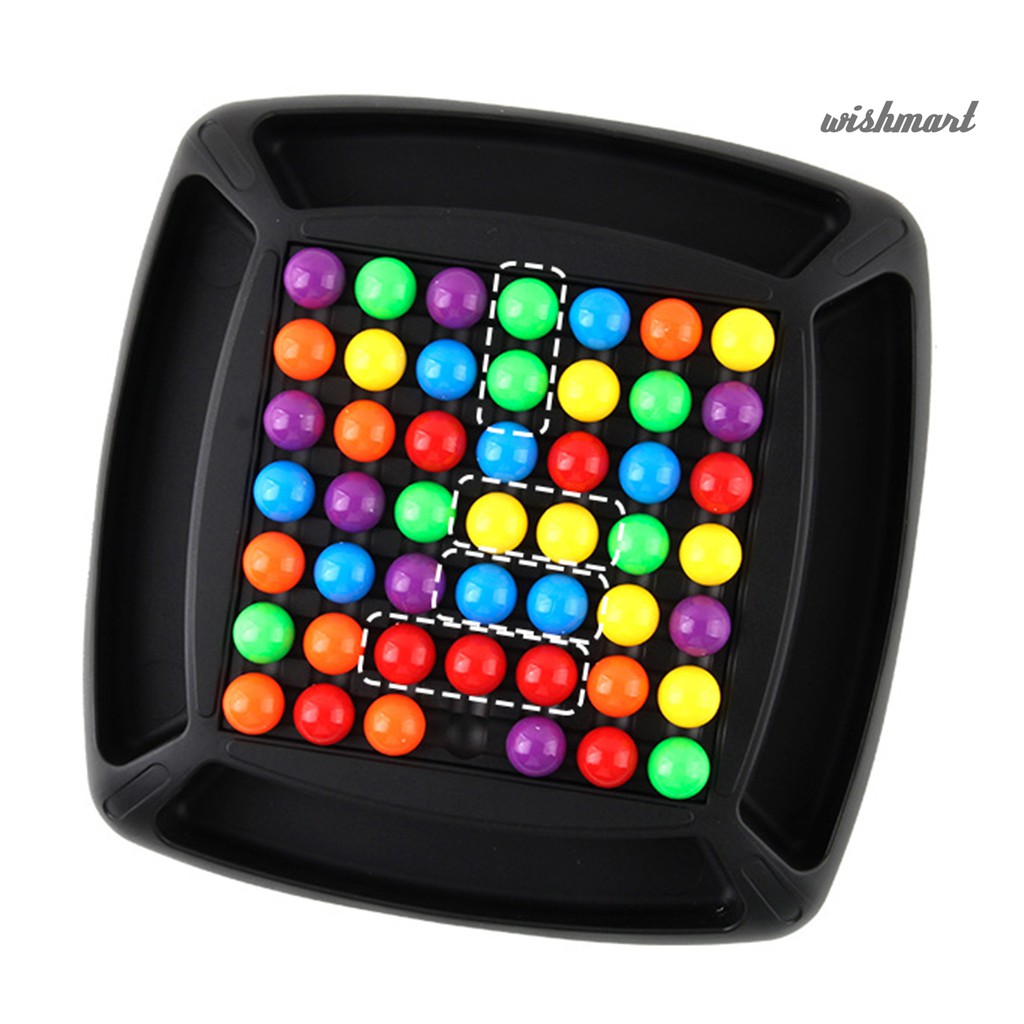 Rainbow Ball Elimination Game Chess Parent-child Interactive Educational Toy