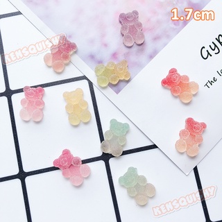 Charm Kẹo Gấu Gummy Bear Phủ Đường Ngẫu Nhiên Trang Trí Slime Ốp Điện