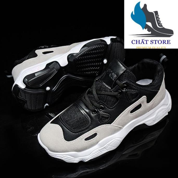 [Real] Giày Thể Thao Nam Tăng Chiều Cao CHỈ CÓ DUY NHẤT TẠI BAMY SHOES Kiểu Dáng Sport, Phong cách hầm hố - M84 : 1 hot