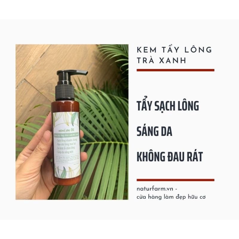 Tinh chất triệt lông ( tẩy lông ) trà xanh 100ML