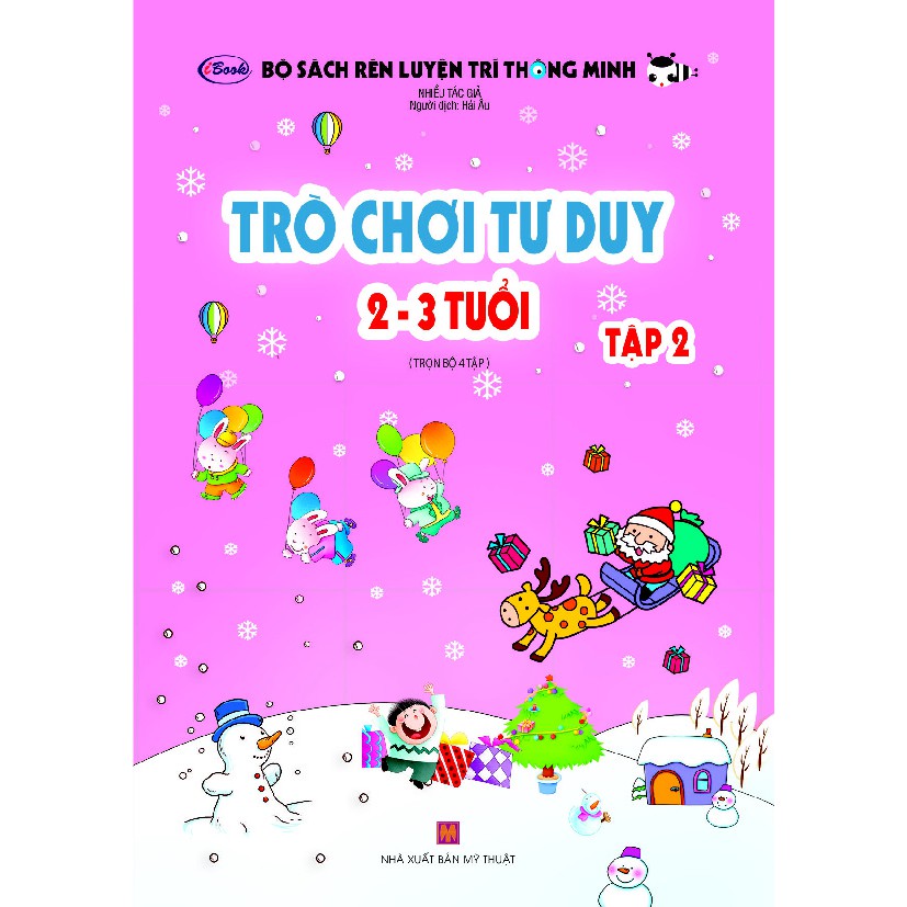 Sách thiếu nhi - TRÒ CHƠI TƯ DUY 2-3 tuổi (Tập 2)