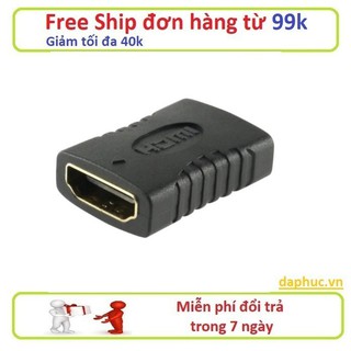 Đầu nối HDMI 2 đầu âm Connect Adapter (Đen)