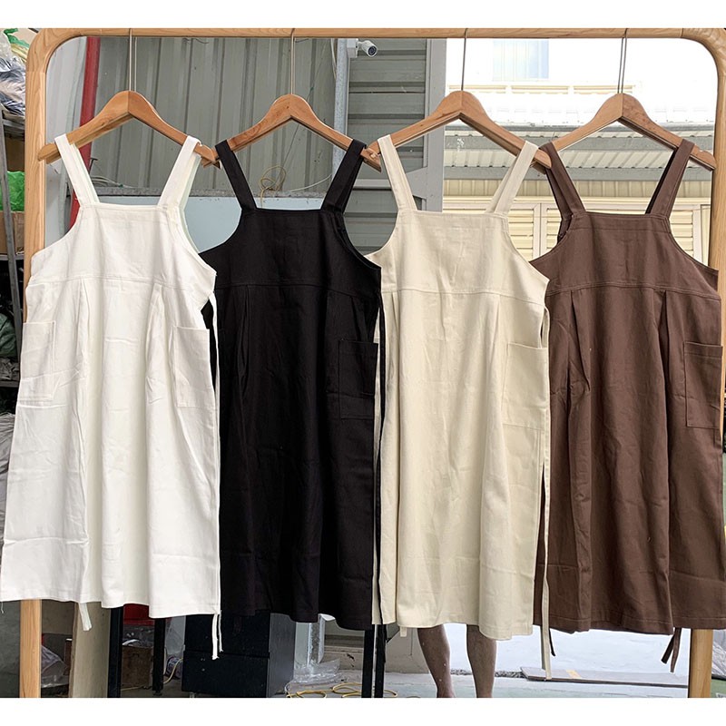 Váy Váy Yếm Dáng Dài Phong Cách Hàn Quốc Siêu Xinh Y058