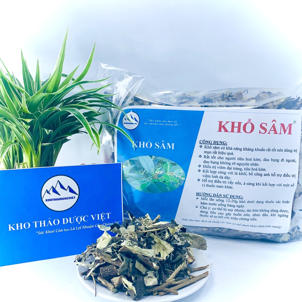 Khổ Sâm khô hàng đẹp chất lượng sạch, thơm, mới