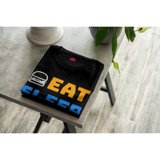 Áo thun eat sleep code repeat
