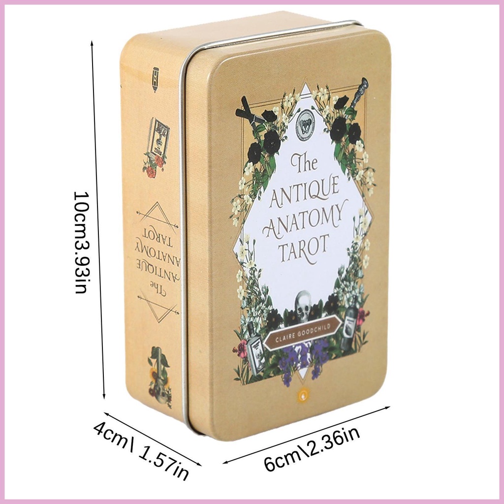 Bộ Bài Tarot In Chữ The Ancient Anatomy Oracle