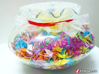 HẠC GIẤY NHŨ ÓNG ÁNH - 100 CON