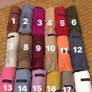 Khăn Cashmere loại 1 - Khăn quàng cổ thời trang