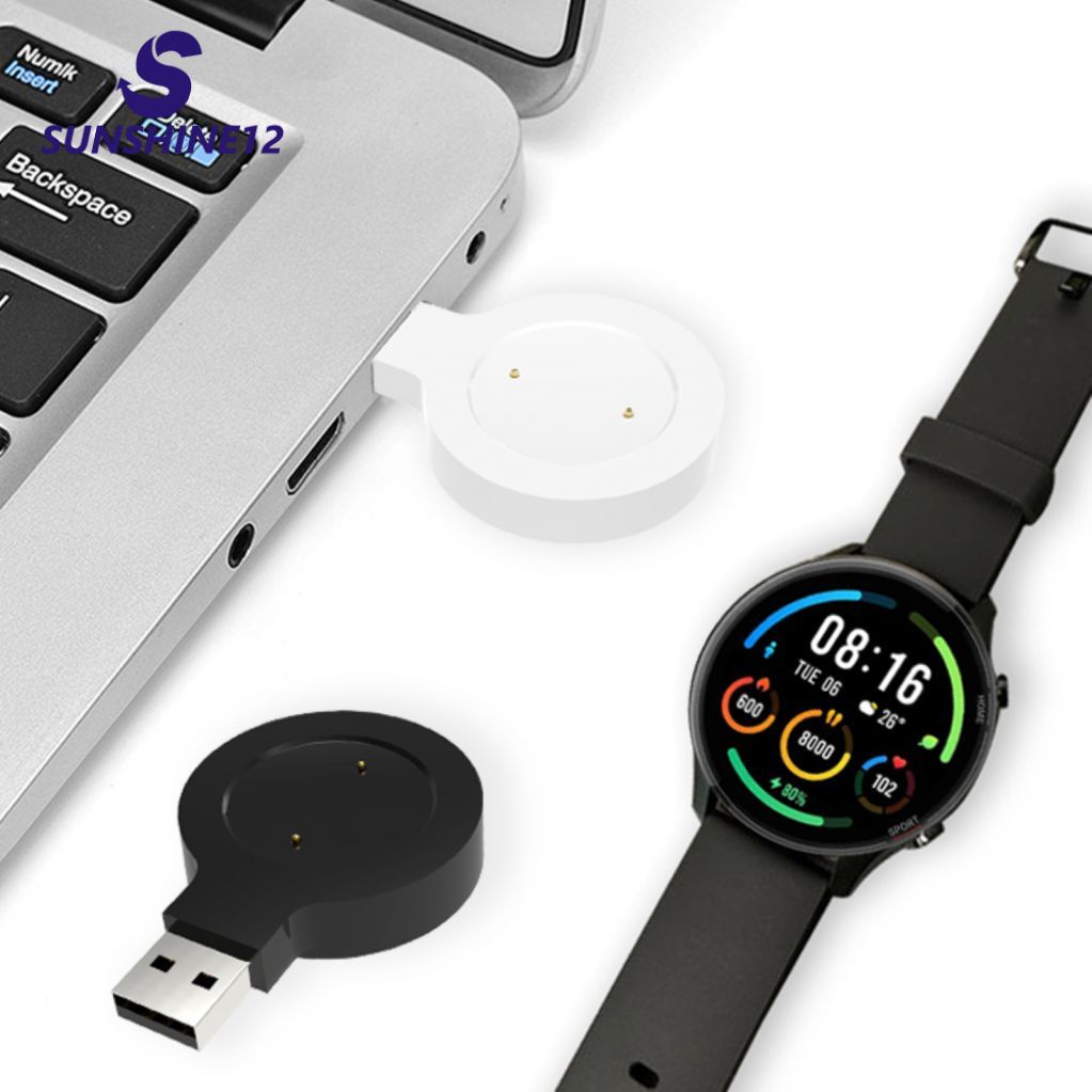 Mini Xách Tay Thông Minh Đồng Hồ Không Dây USB Sạc Nhanh Sạc Dock đối với Xiaomi Mi Xem Màu Sắc Thể Thao Thông Minh Đồng Hồ Phụ Kiện 【 sunshine12 】