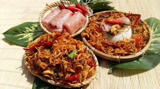 KHÔ GÀ LÁ CHANH 250gr -500gr