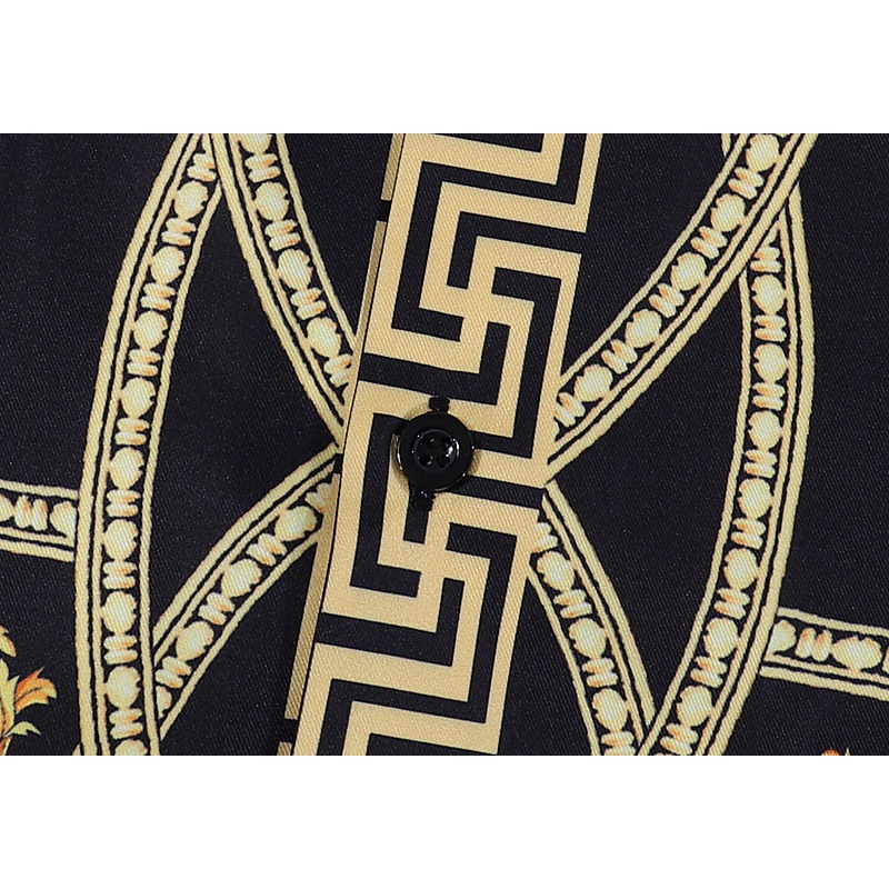 Áo Sơ Mi Ngắn Tay In Họa Tiết Thời Trang Dành Cho Nam Và Nữ