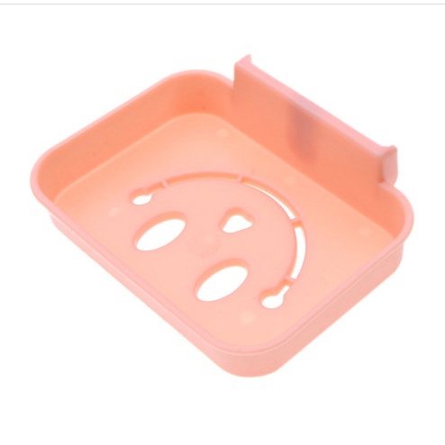 Khay Để Bánh Xà Phòng Dán Tường 1 Lớp Đáy Kín Hình Mặt Cười Tiện Lợi 2454 Korea Store 88