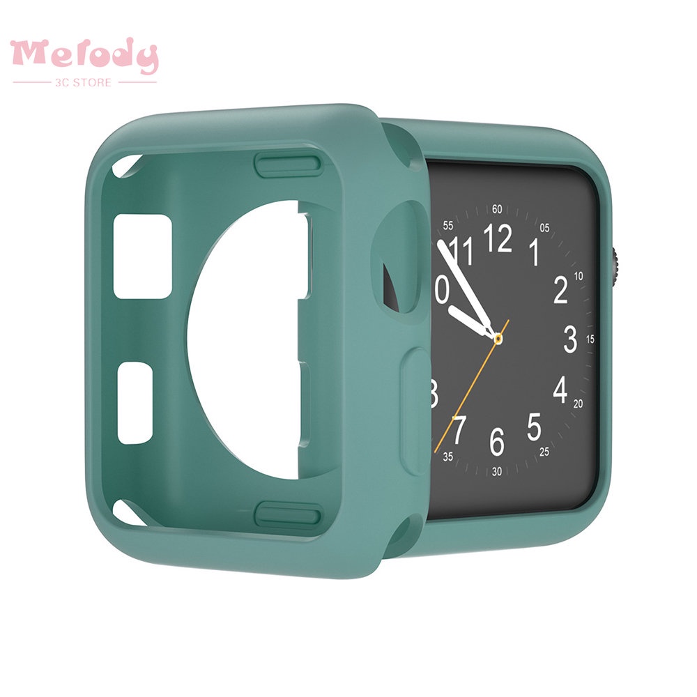 Ốp Bảo Vệ Mềm Màu Kẹo Ngọt Dành Cho Đồng Hồ Thông Minh iwatch 45 / 44 / 42 / 41 / 40 / 38mm Series 8 7 6 SE 5 4 3