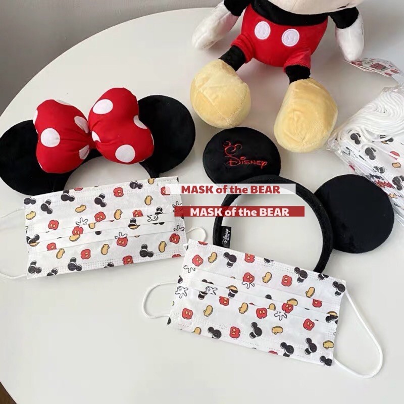 Khẩu trang Mickey trẻ em và người lớn Mask of the Bear | BigBuy360 - bigbuy360.vn
