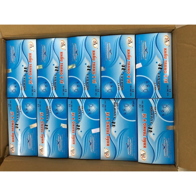 Khẩu trang 4lớp giấy kk