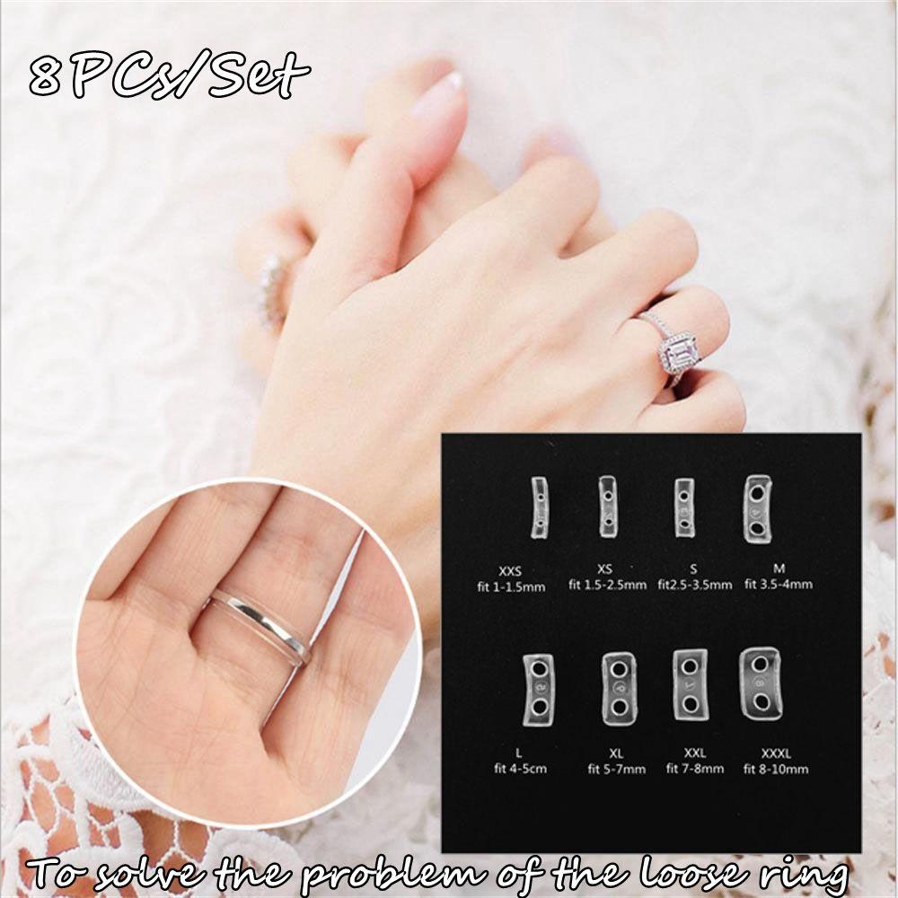 Bộ Dụng Cụ Điều Chỉnh Kích Thước Nhẫn Trong Suốt