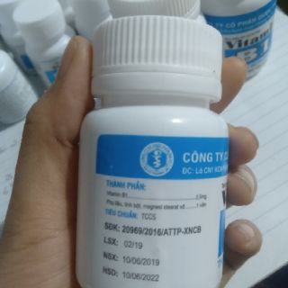 Combo 3 lọ Vitamin b1 (lọ 300 viên)