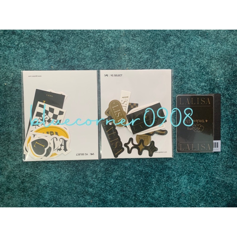 Lalisa solo album sticker MD chính hãng BLACKPINK