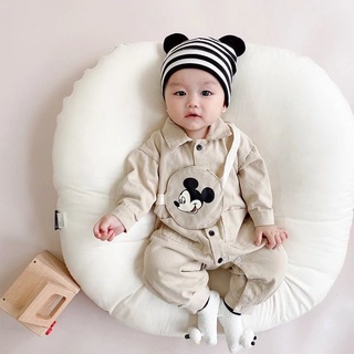 Body dài tay cho bé trai, bé gái, bodysuit liền thân 100% cotton