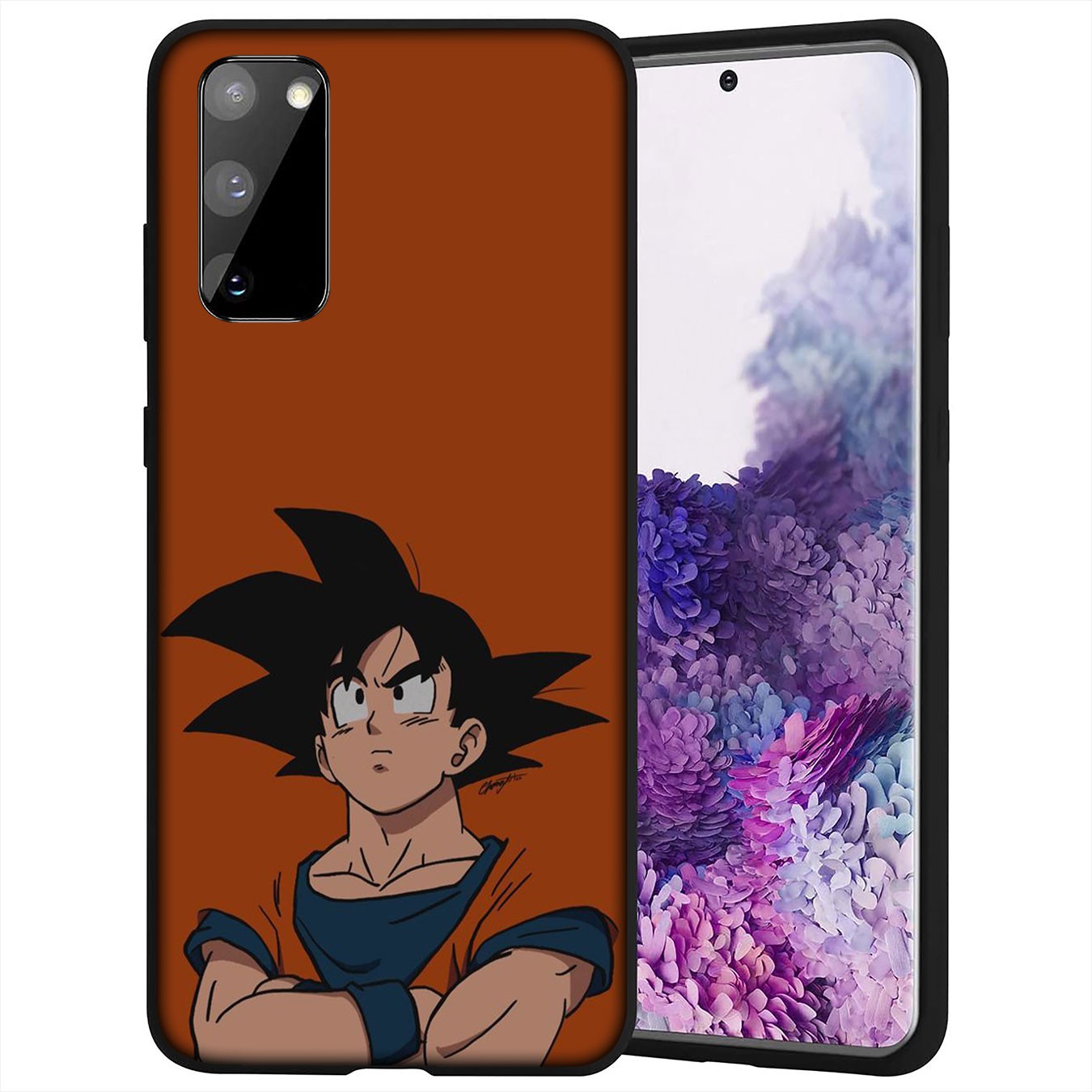 Samsung Galaxy A9 A8 A7 A6 Plus J8 2018 + A21S A70 M20 A6+ A8+ 6Plus Casing Soft Silicone Dragon Ball goku Phone Case