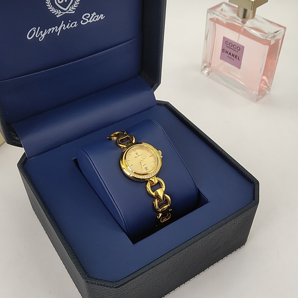 Đồng Hồ Nữ 0P Olympia Star mặt Shaphia