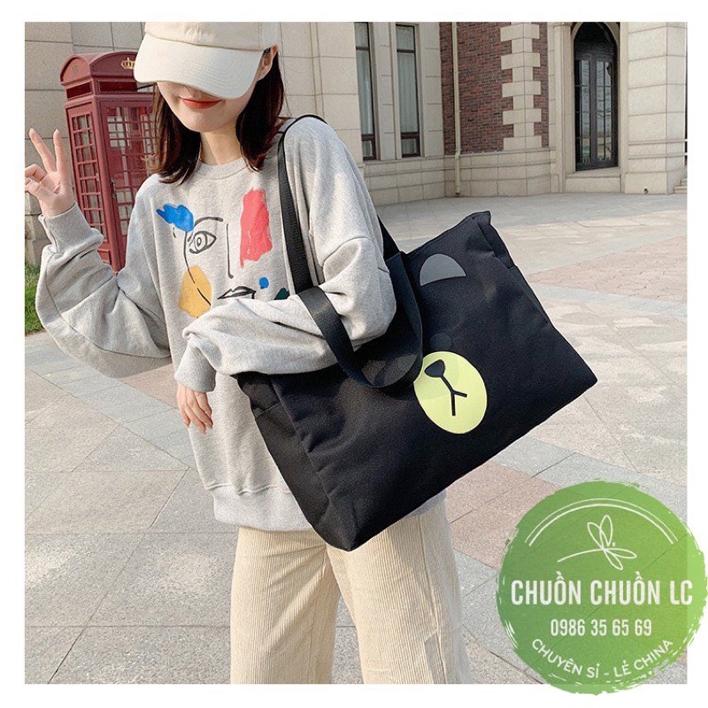 Túi gấu dễ thương đi du lịch, đi học, đi tập, đi chơi