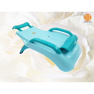 Ghế Gội Đầu Nhựa Cao Cấp Việt Nhật  - dụng cụ tắm và vệ sinh cho bé Có Tay Vịn tiện dụng
