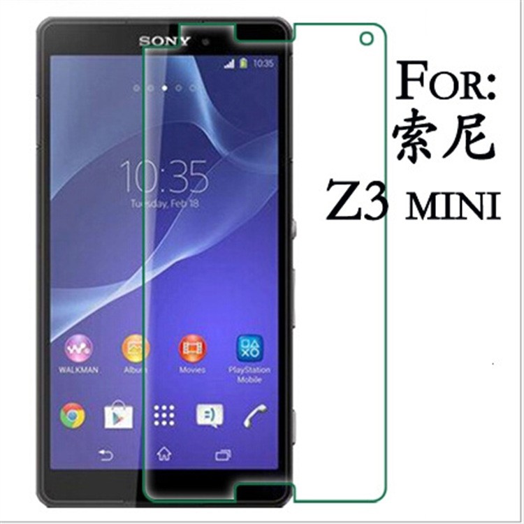 Kính Cường Lực SONY Z3 Compact có mài cạnh 2.5D